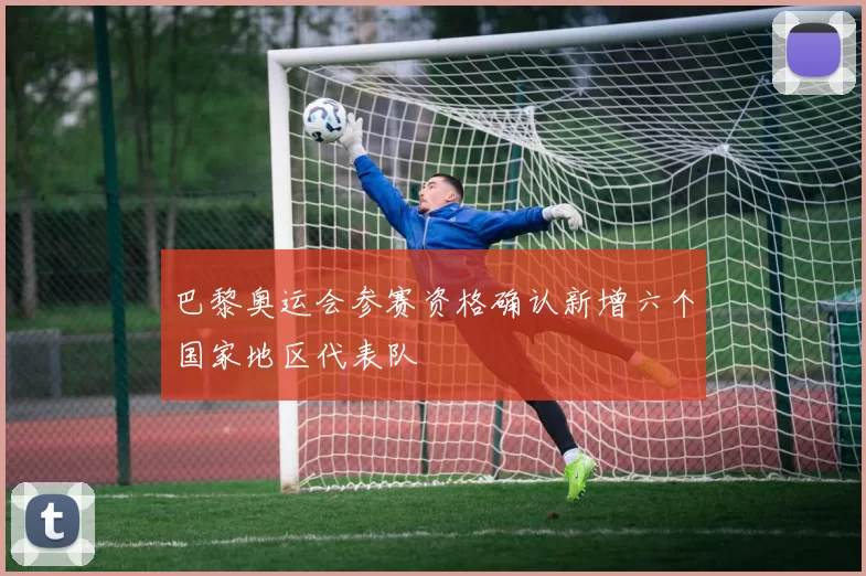 巴黎奥运会参赛资格确认新增六个国家地区代表队